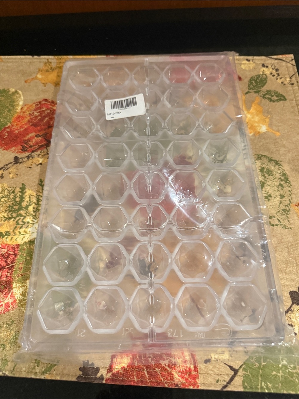 Clear Plastic chocolate molds  - Transparent